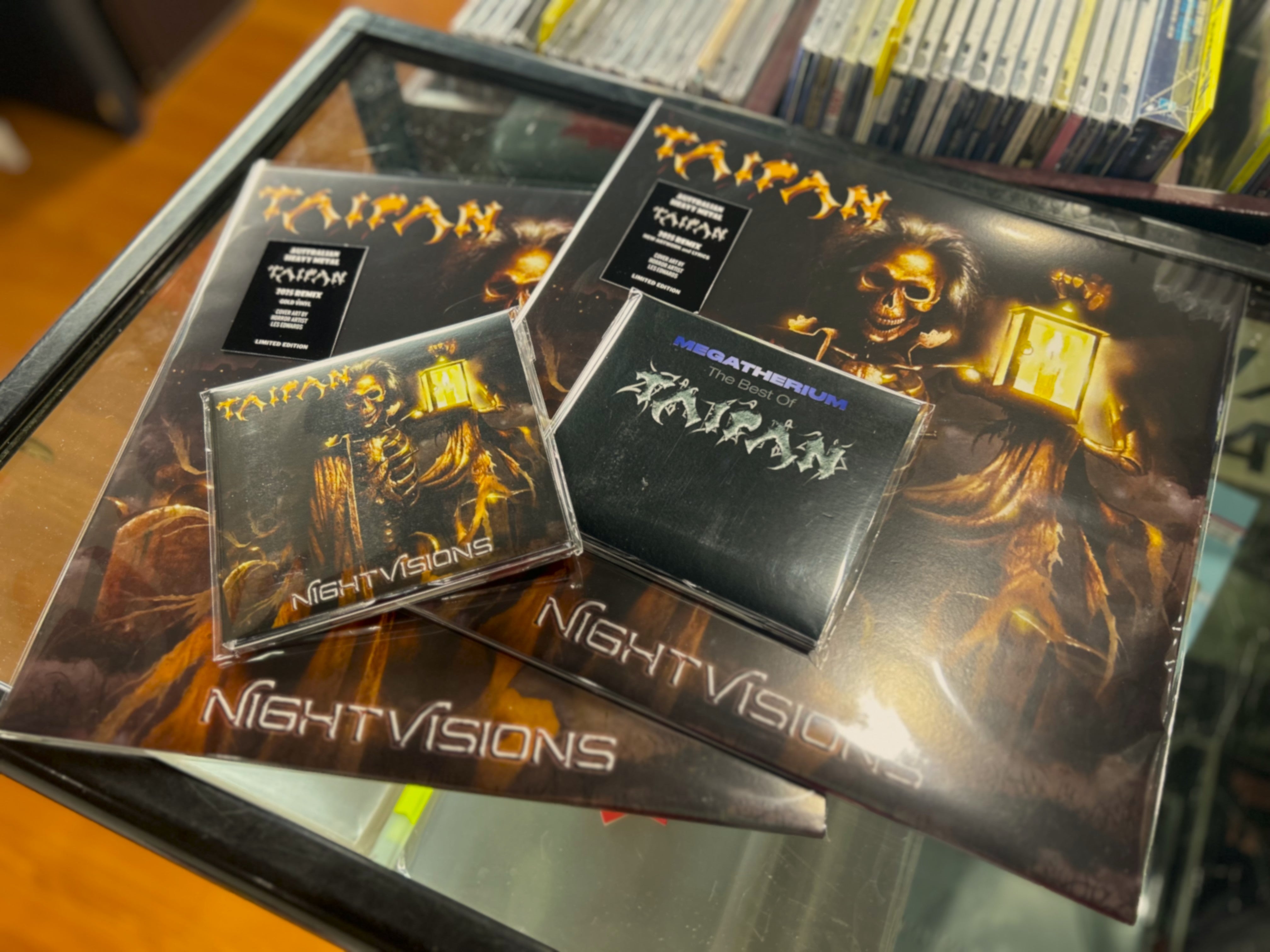 TAIPAN - Nightvisions available on vinyl for the first time