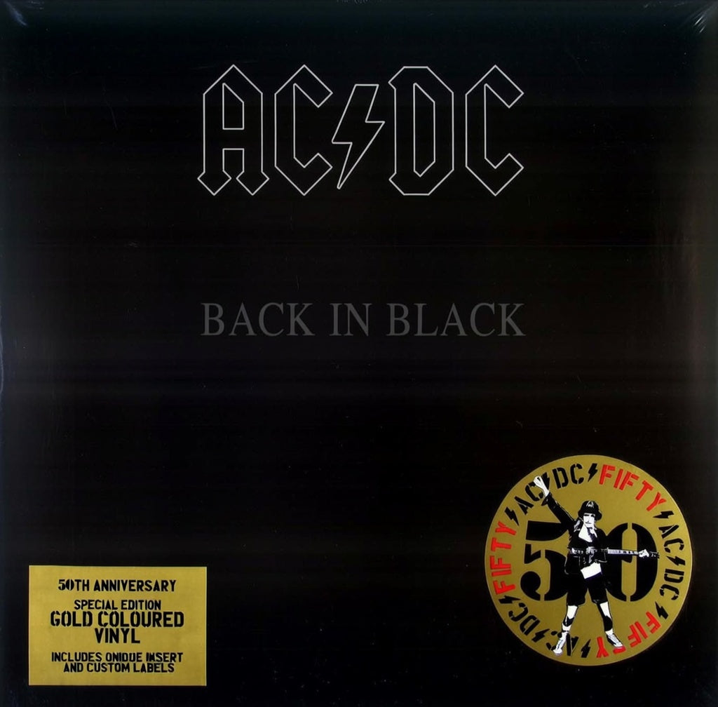 Back in Black - Gold Vinyl LP