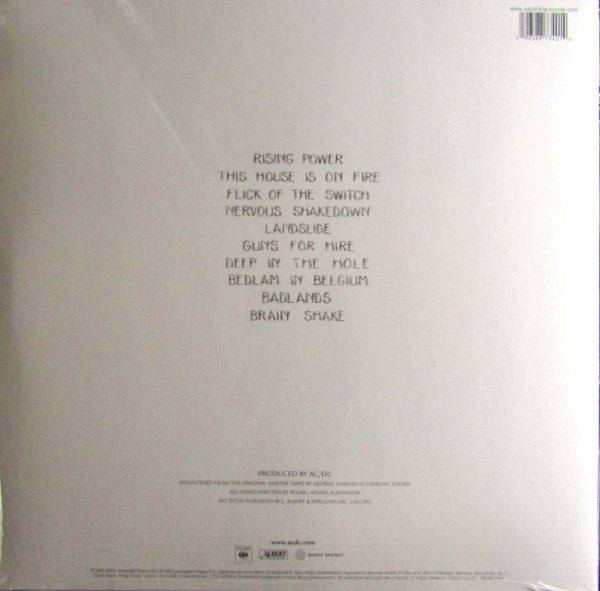 flick of the switch - Gold Vinyl LP