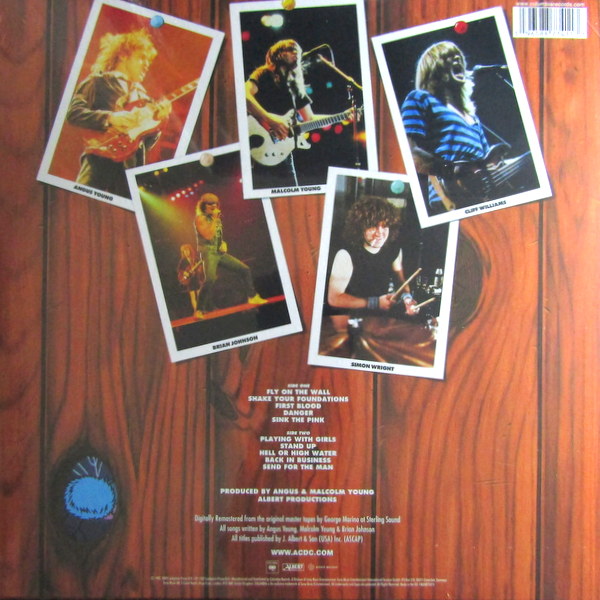 fly on the wall - Gold Vinyl LP