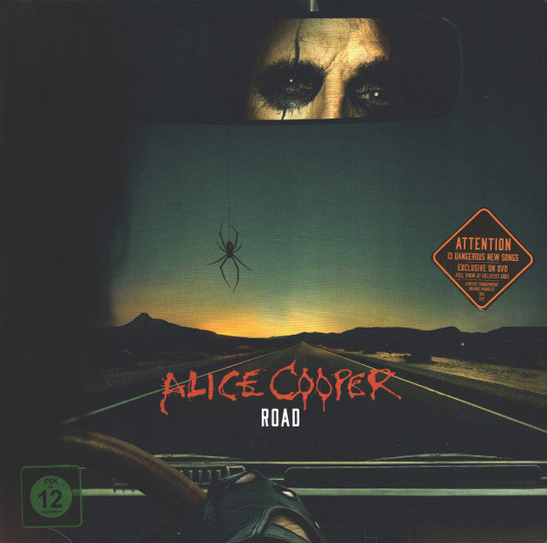 road - orange vinyl LP
