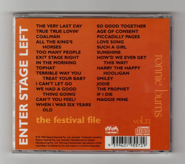 Enter Stage Left (SECONDHAND ITEM)