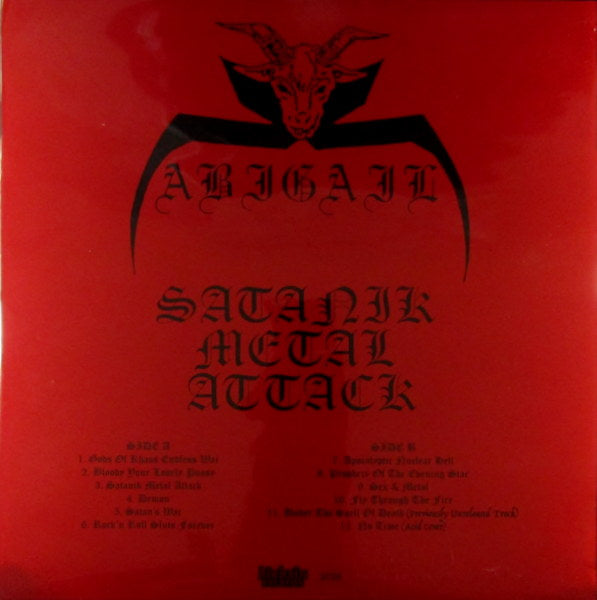 Satanik Metal Attack - Col Vinyl LP
