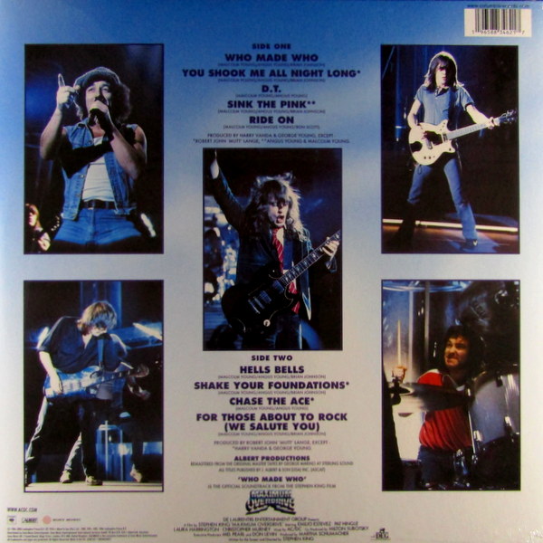 who made who - Gold Vinyl LP