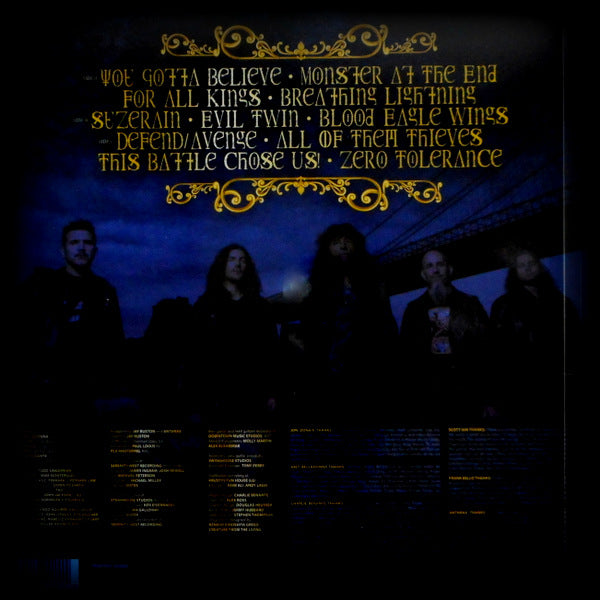 ANTHRAX for all kings - blue/white vinyl LP