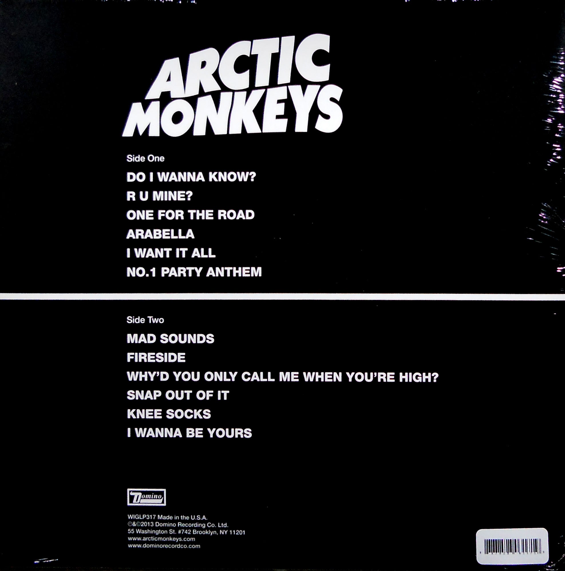 arctic monkeys am 180g lp