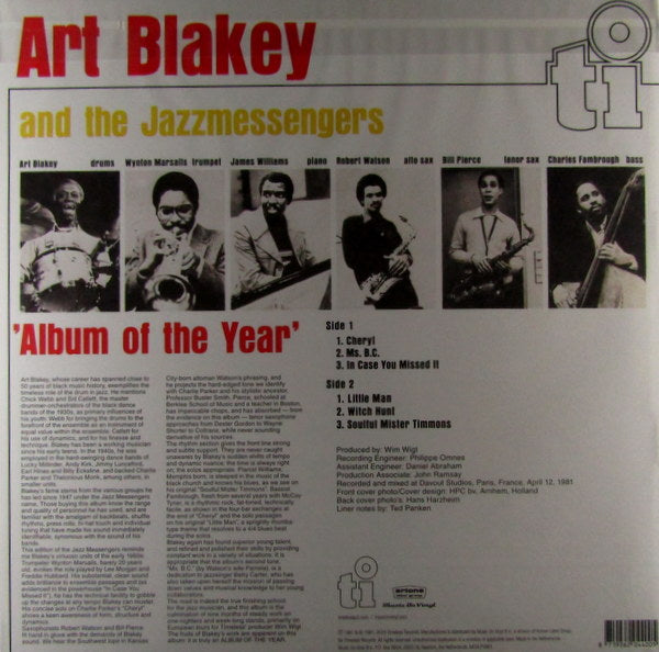 Album Of The Year - Col Vinyl LP