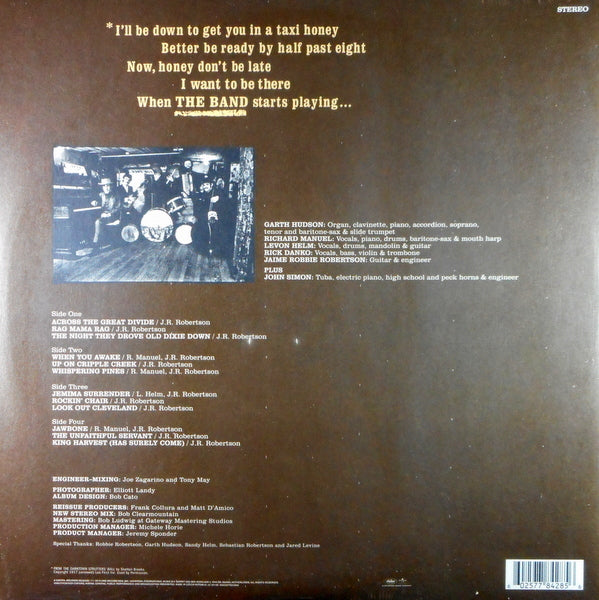 the band - deluxe LP
