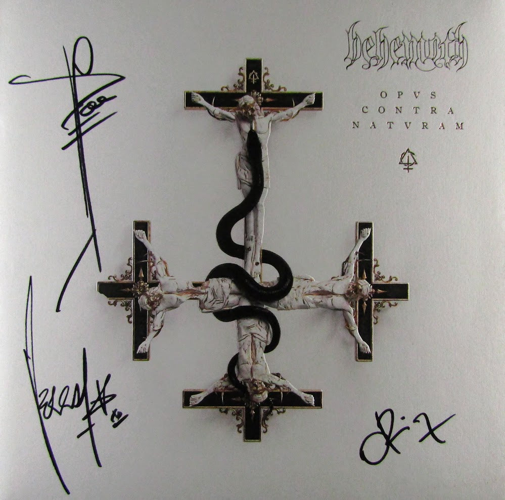 Opvs Contra Natvram - Signed Col Vinyl (SECONDHAND ITEM)