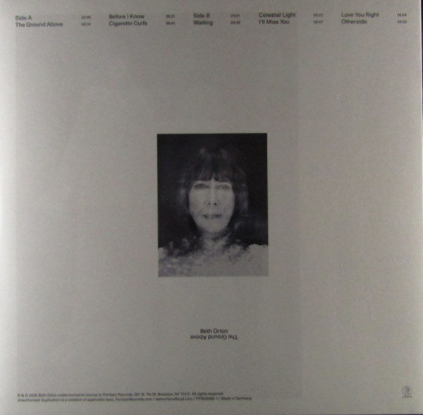 The Ground Above - Col Vinyl LP