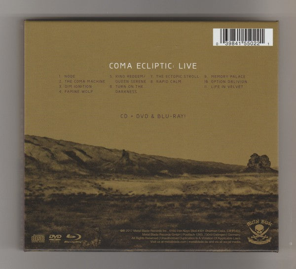 coma ecliptic live - Deluxe CD