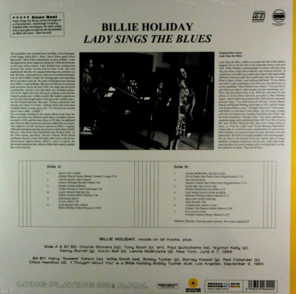 lady sings the blues - col vinyl