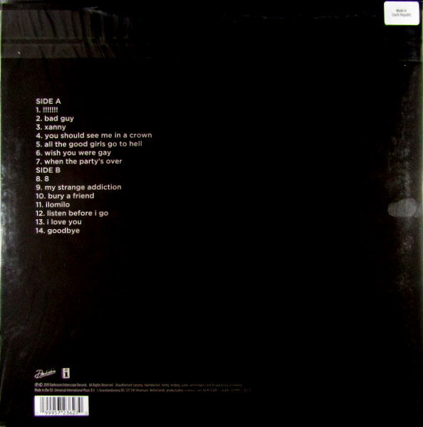 When We All Fall Asleep, Where Do We Go? - Col Vinyl LP