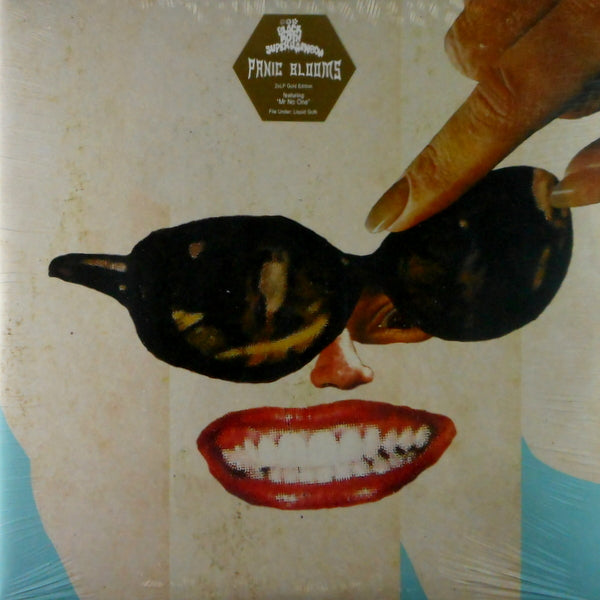 panic blooms - gold vinyl