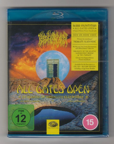 All Gates Open - Blu-ray And CD