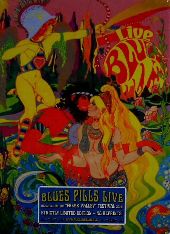 BLUE'S PILLS live - deluxe cd front