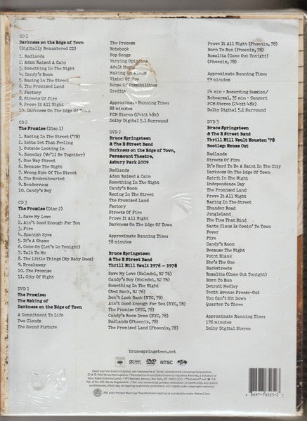 Darkness On The Edge Of Town - Deluxe CD Box Set (SECONDHAND ITEM)