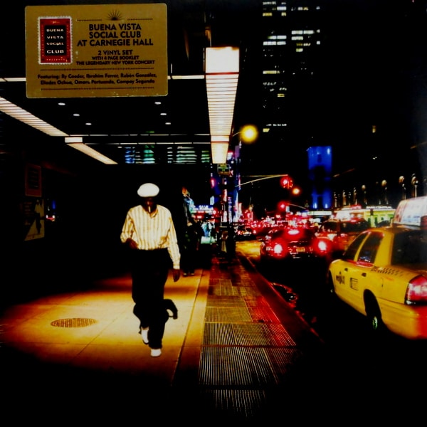 BUENA VISTA SOCIAL CLUB live at carnegie hall LP