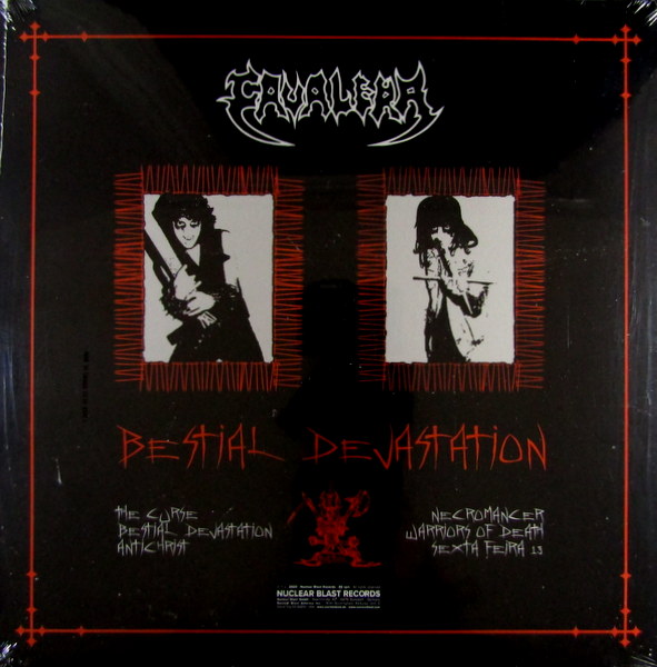 bestial devastation - Solid Orange Vinyl LP