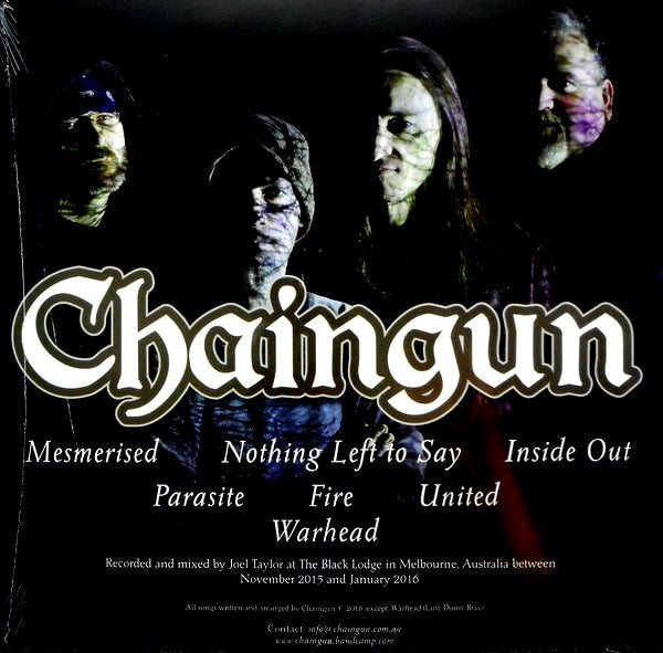 CHAINGUN mesmerised LP