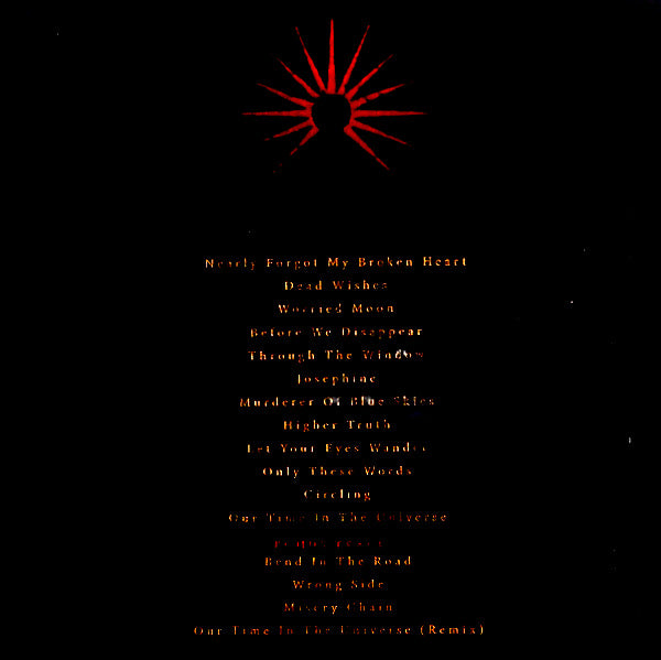 CHRIS CORNELL higher truth LP back