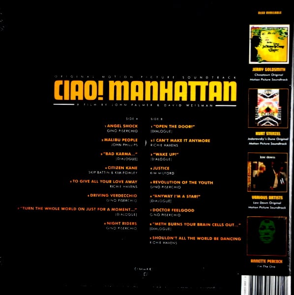 VARIOUS ARTISTS ciao! Manhattan LP