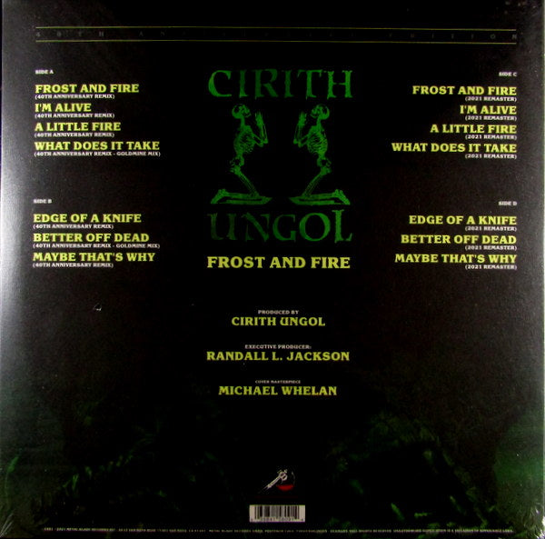 frost and fire - Deluxe LP
