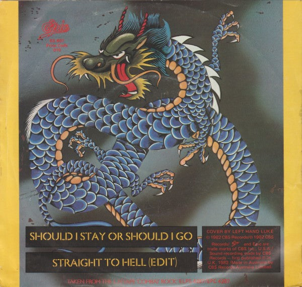 Straight To Hell  (SECONDHAND ITEM)