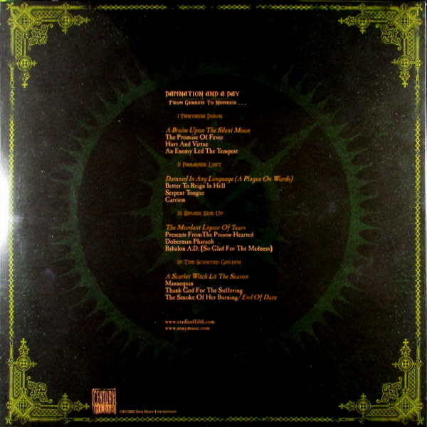 damnation and a day - Col Vinyl LP