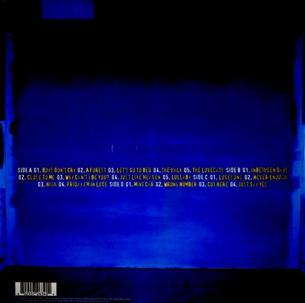 CURE, THE acoustic hits LP