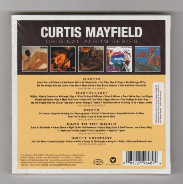 Curtis Mayfield  - Original Album Series 5CD set