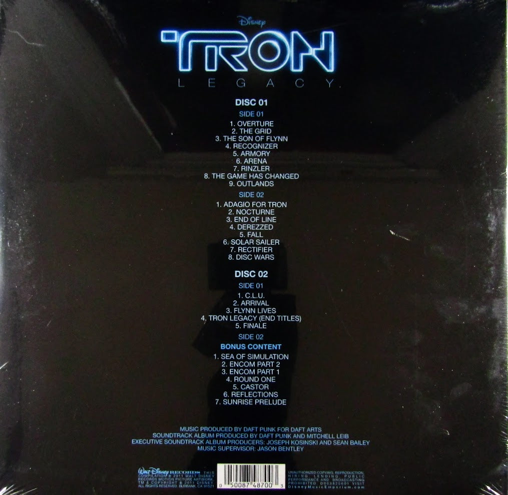 tron legacy - Col Vinyl LP