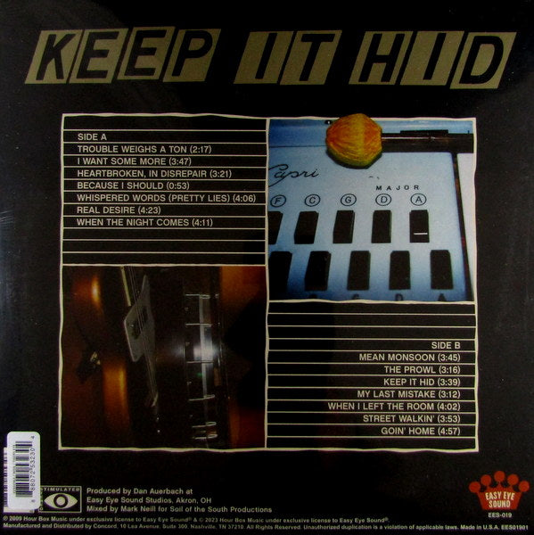 keep it hid - Col Vinyl LP