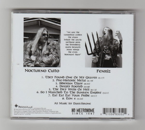pre-historic metal - CD