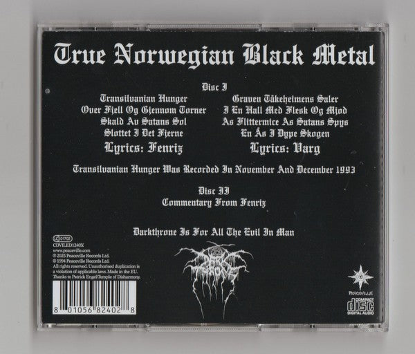 transilvanian hunger - Deluxe CD