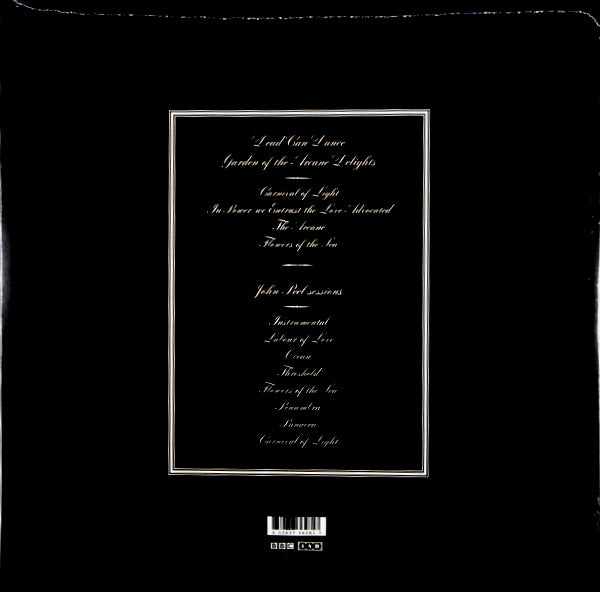 DEAD CAN DANCE garden of the arcane delights LP