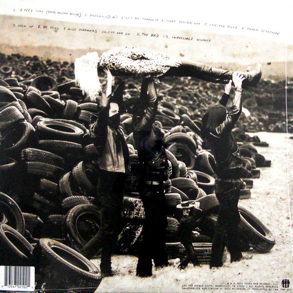 DEAD WEATHER, THE dodge and burn LP back