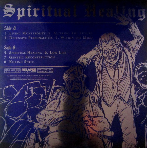 spiritual healing - Col Vinyl LP