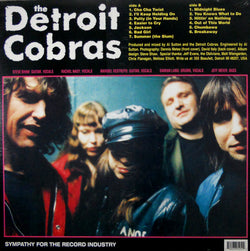 DETROIT COBRAS, THE mink rat or rabbit LP back