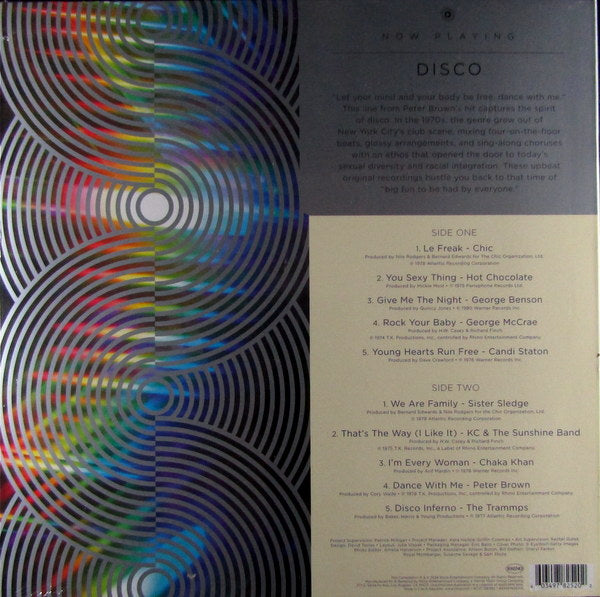 Disco Now Playing - Col Vinyl LP