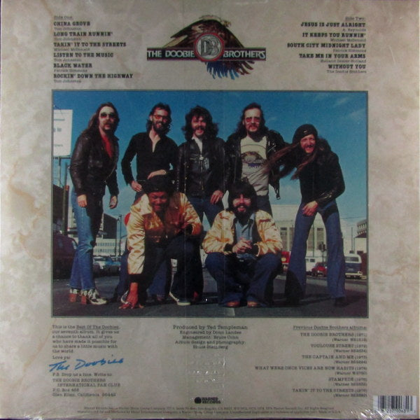Best Of The Doobie Brothers - Col Vinyl LP