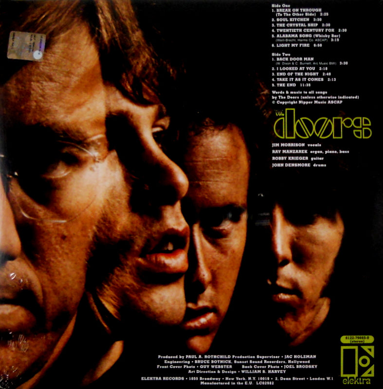 DOORS, THE self titled LP BACK