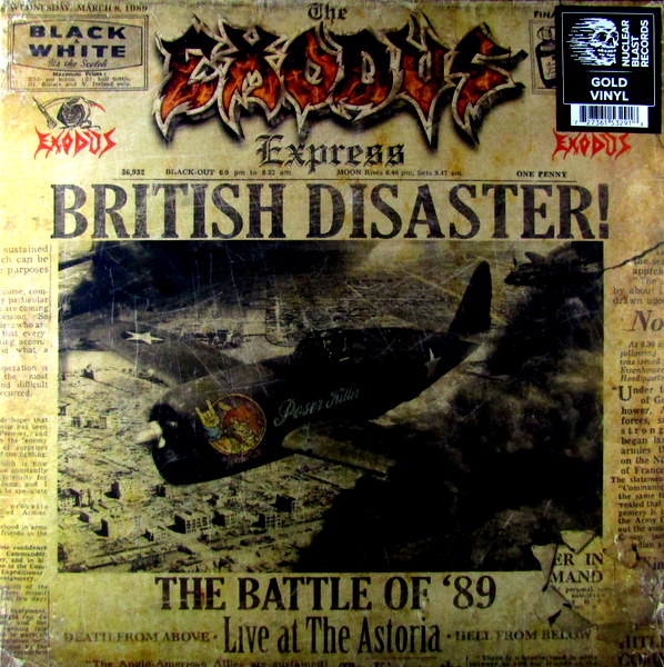 British disaster! - Col Vinyl LP