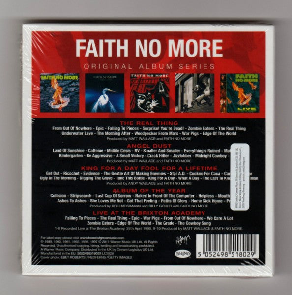 Faith No More  - Original Album Series 5CD set
