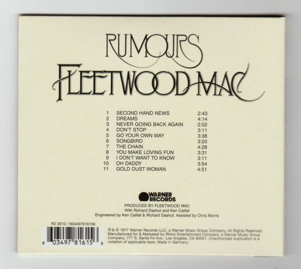 Rumours - CD