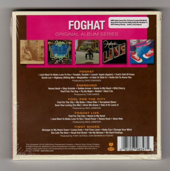 Foghat  - Original Album Series 5CD set
