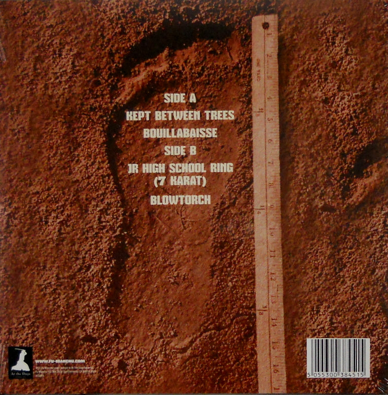 FU MANCHU kept between trees 10" inch back