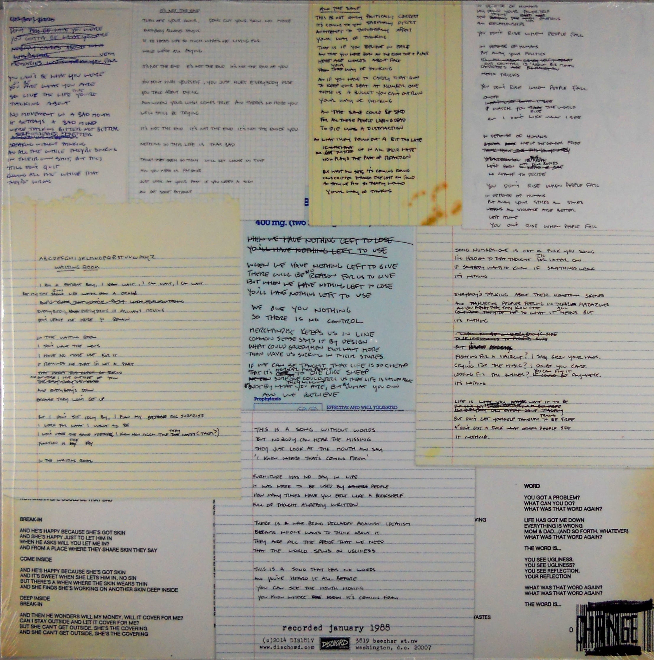 fugazi first demo lp