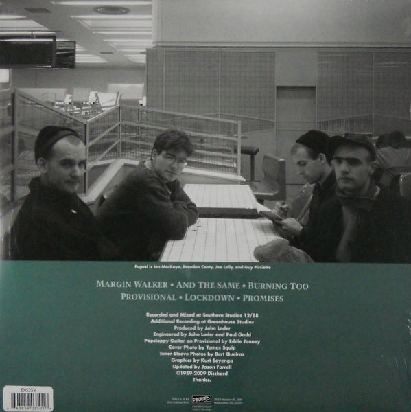 FUGAZI margin walker LP back