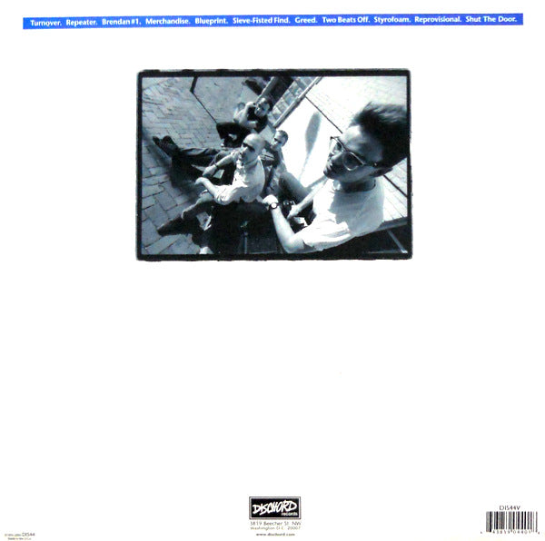 FUGAZI repeater LP back